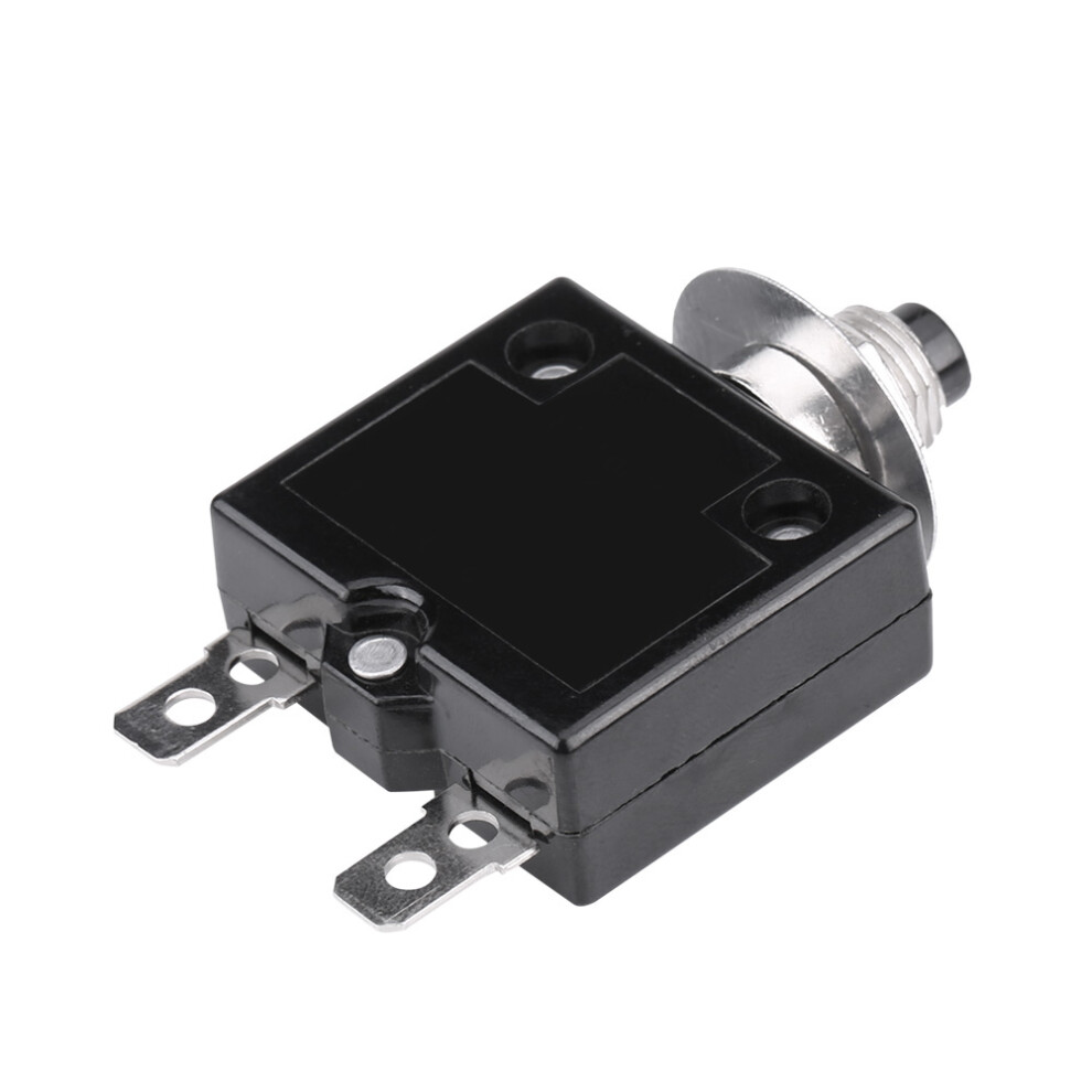Circuit Breaker Overload Protector, Innovative Manual Reset After Cool Down Period, Compact Design Durable Plastic Material For Industry Use 9139052922297