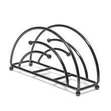 Elegante staande servettenhouder voor tafeldecoratie, ruimtebesparende servettenopbergoplossing met multifunctioneel gebruik voor keuken- en