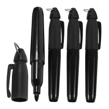 4Piece Golf Ball Marker Tool Set, Precision Golf Ball Aligner with Plastic for Golfers to Improve Playing Accuracy, Versatile