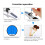 Sugar Brix Meter 032% Brix Refractometer Brix Meter Beer Hand Sugar Meter ATC Optical Tester Easy to Clean and Store A 032% 2