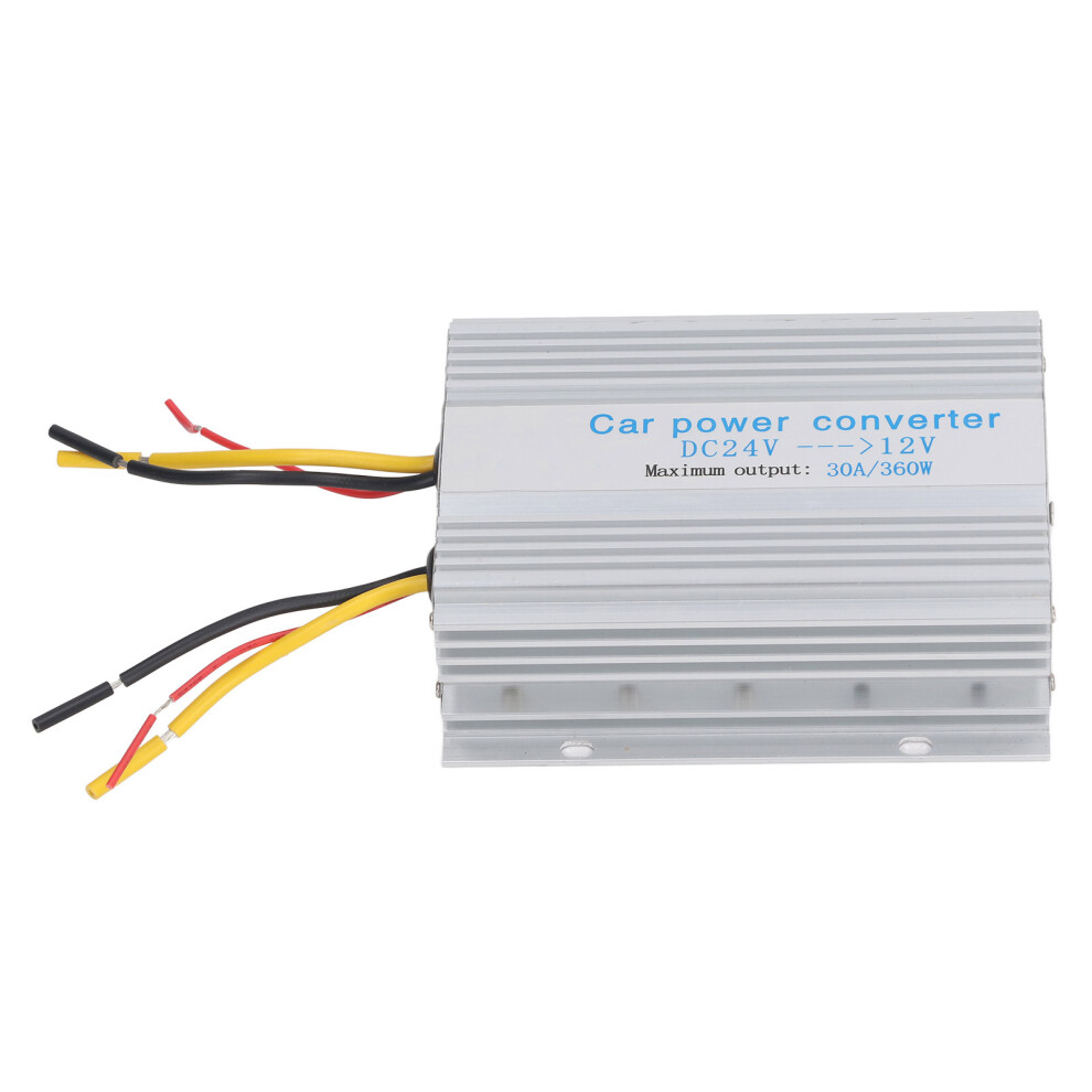 Voltage Regulator Converter Dc24v To Dc12v 30A 360W Intelligent Micro Processing Chip High Conversion Rate Car Power Module W/ Over Current 9139052018068