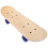 Double Tail Skateboard Deck with Wheels for Kids, Beginners, Painting 1
