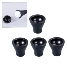Ballabsorber Ball Pick Up Rubber Putter Grip Pickup Bubble Ball Pickup for Putter Grip Black 5.10X3.30X4.80CM