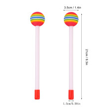 2Pcs Drum Sticks Runde Filz Mallet EVA Orff Hand