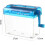 A6 Small Manual Shredder, Under Silicone NonSlip, for Documents, Home Office 5