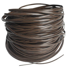 Rattan Basket, Polyethylene Plastic, Rattan Wicker for Repair, Rattan Chair Table Basket, Coffee Brown, Width 6mm, 100 Yards