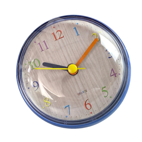Mini horloge polyvalente précise, conception-Bois coloré