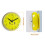 Mini horloge polyvalente précise, conception-Bois coloré 4