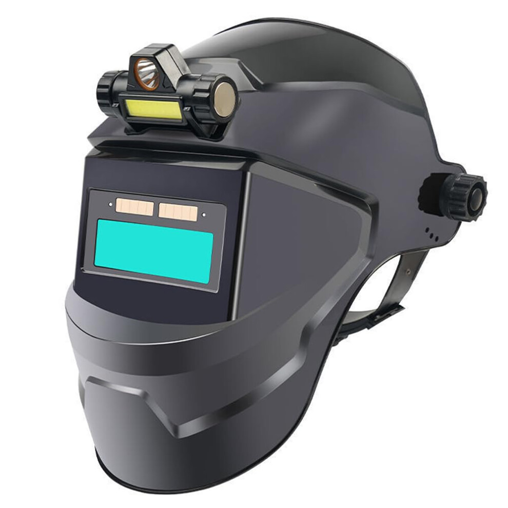 Automatic Dimming Welding Face Mask, Large View, True Color, Automatic Darkening Welding Mask, 130 High Temperature Resistant, For Arc Welding, 9365049581035