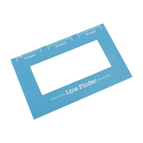 Angle measuring tool for trimming, line finder, knitting pattern holder, sewing template, ruler (Light blue)