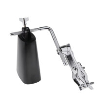 Cowbell Percussion Strap with Cowbell, Adjustable Cowbell Holder, Clamp, Musical Instrument Parts, Easy Installation Ref: 5389