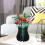 Wooden Interlocking Flower Vase (Black) 3