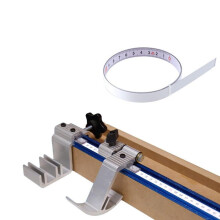 Selfadhesive measuring tape, 1M/2M/3M/5M, carbon steel, for bench, right to left (C)