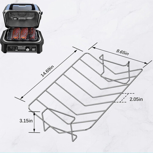 Support de barbecue non terni développé pour un usage multiple, 2