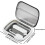 Dental retainer case, slim, odorless, alignment tray – portable denture case with braces removal tool 3