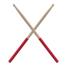 1 Paar Drumsticks 5A Anti-Rutsch-Drumsticks