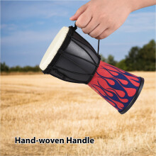 4 Zoll afrikanische Trommel, tragbare Handtrommel,