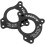 For ISCG chain guide conversion mount for bottom bracket, heattreated aluminum alloy, black 5