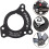 For ISCG chain guide conversion mount for bottom bracket, heattreated aluminum alloy, black 3