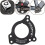 For ISCG chain guide conversion mount for bottom bracket, heattreated aluminum alloy, black 4