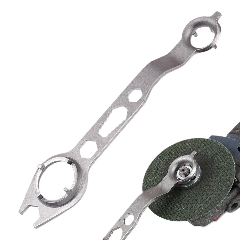 Grinding Key Tool, Angle Key Wrench 4 Claws Doubleheaded Wrench Professional Maintenance Accessory, Disassembly Tool For Machine 9365049582278