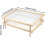24.5 X 39 cm Noodle Drying Rack Pasta Drying Stand Stackable Wooden Double Layer 4