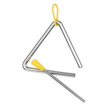 4 Zoll Dreieckglocke Triangolo mit Metallschlägel