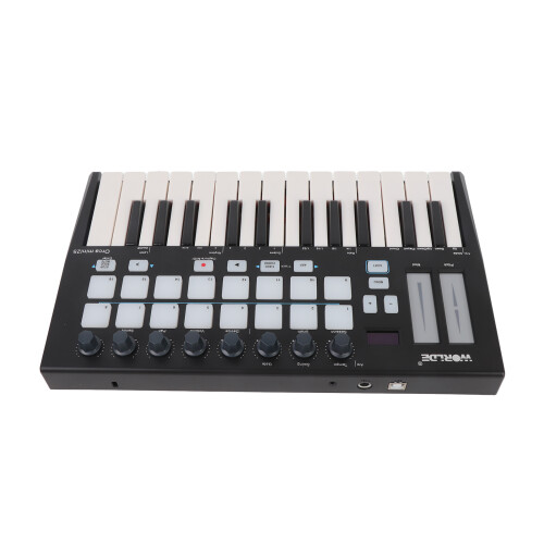 Tragbarer 25-Tasten-USB-MIDI-Keyboard-Controller