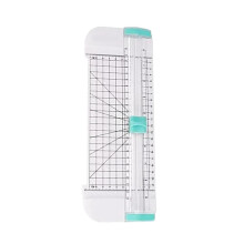 Portable Letter Opener Manual Letter Opener 12 Letter Openers Scrapbooking Tool with Side Ruler for Craft Paper, A4 A5 Paper B