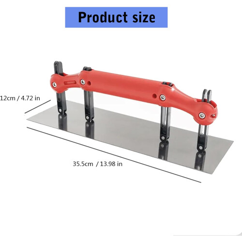Multifunctional paint scraper putty spatula tool featuring adjustable curved designs for efficient wall processing. Ref: 8587 2