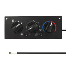 Kontrollpanel for HVAC-varmeelementer4KenworthModeller fra 2002–2006, reservepanel for klimaanlegg med boltmontering og praktisk betjening4