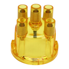 Replacement Distributor Cap, Clear 009 Distributor Cap Featuring Spark Display Technology 4 Hi-Performance Air-Cooled Classic VW, Heat-Resistant