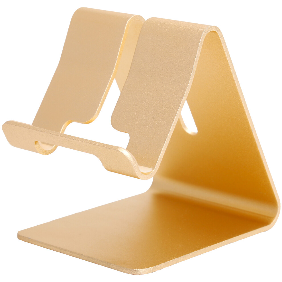 Aluminum Phone Cradle Dock For Desk, Wide Compatible Cell Phone Holder With Widened Hook And Rubber Protection, Stable Design Hands Free Viewing Angle 9486358079959
