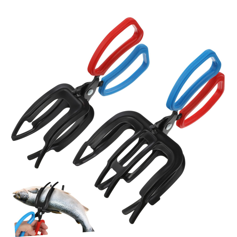 2 Pieces Fish Lip Grippers With Nonslip Grip, Sturdy Fishing Pliers For Anglers 9189345749537