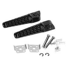 Pedana compatibile con Suzuki GSX R Set di staffe per pedana anteriore in lega di alluminio Adatto per Suzuki GSXR750 Costruzione resistente Moto