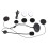 Motorcycle Bluetooth Headset with Intercom for Helmets, Advanced Noise Control for Clear Communication 1