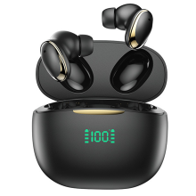 Bluetooth-Ohrhörer 5.3, ENC-Geräuschunterdrückung, Touch-Steuerung, Dual-LED-Display, lange Wiedergabezeit für ein nahtloses Musik- und