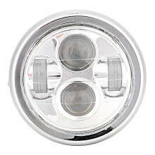 Athsholáthar Ceannlampa LED do 4 Ghluaisrothair Chúrsála, Spotsolas Babhta 7 n-Orlach Finscéalach Power le Sliogán Alúmanaim & Lionsa PC,