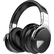 Ultimat ljudupplevelse: Bluetooth 5.0-hörlurar, trådlösa hörlurar med djup bas, avancerad ANC för resor/arbete (svart)