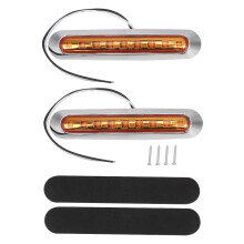 Blinker-Warnleuchte für Pkw und Lkw, LED-Seitenmarkierungsleuchte mit einfacher Installation und langer Lebensdauer, verhindert Stürze und