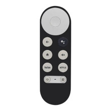 Skin in silicone per Chromecast con telecomando Google TV, custodia protettiva antiurto con materiale morbido e ritaglio preciso, cover per