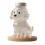 Moderne, durchsichtige Tierfutterhalter-Kleiner Golden Retriev 1