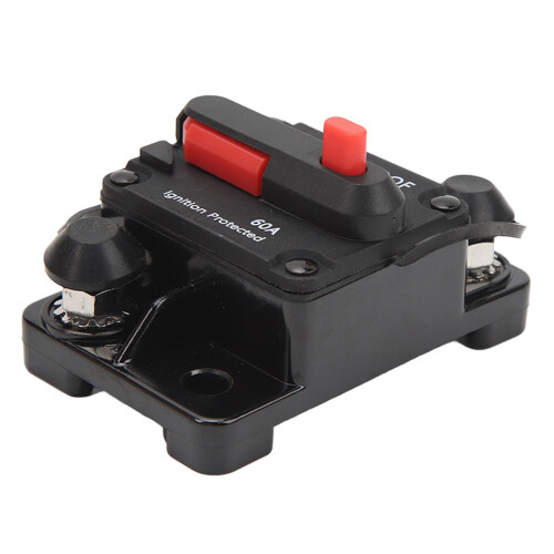 Αδιάβροχος διακόπτης κυκλώματος 4 12V DC, προστασία υπερφόρτωσης με χειροκίνητη 2