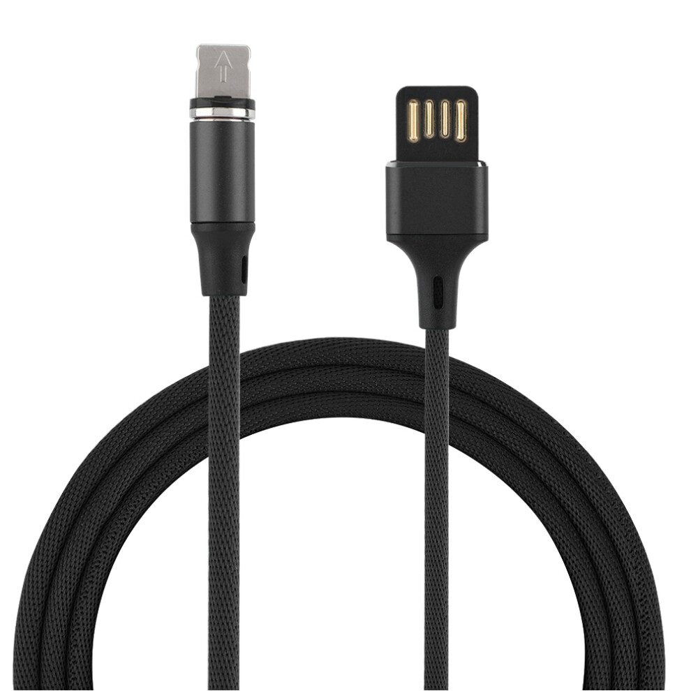 Magnetic Charging Cable For Fast Charging, Fast Charging Data Transfer Magnetic Cord With 360 Degree Rotating And Durable Design Nylon Braided Magneti 9486358081075