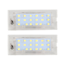 Foutloze LED-kentekenplaatverlichting, fabrieksverzegeld, hoge helderheid, xenonwitte LED, compatibel met 4VW Jetta, Passat, Beetle, Rabbit,