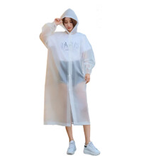Reusable Raincoat, Environmentally Friendly EVA Material for Long-Term Use, Portable Rain Poncho Jackets, Ideal for Travel and Emergency Situations (1