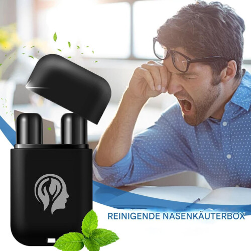 Aromatherapy Nasal Stick  Refreshing Relief for Congestion  DoubleHole Design 2