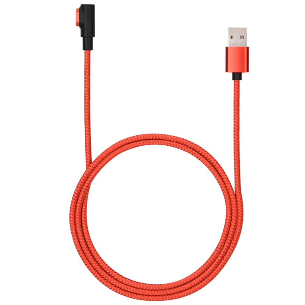 Right Angle Design Charging Cable, Fast Charging 3A Usb Type C Braided Cord For Ios Android Devices With Durable Nylon Material And Data Transfer Supp 9486358081099