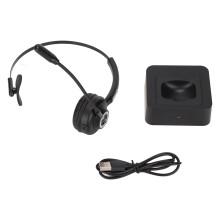 Kabelloses Headset, Mikrofon mit Geräuschunterdrückung, außergewöhnliche Klangqualität, stabile Verbindung, Dual-Verbindung, professioneller