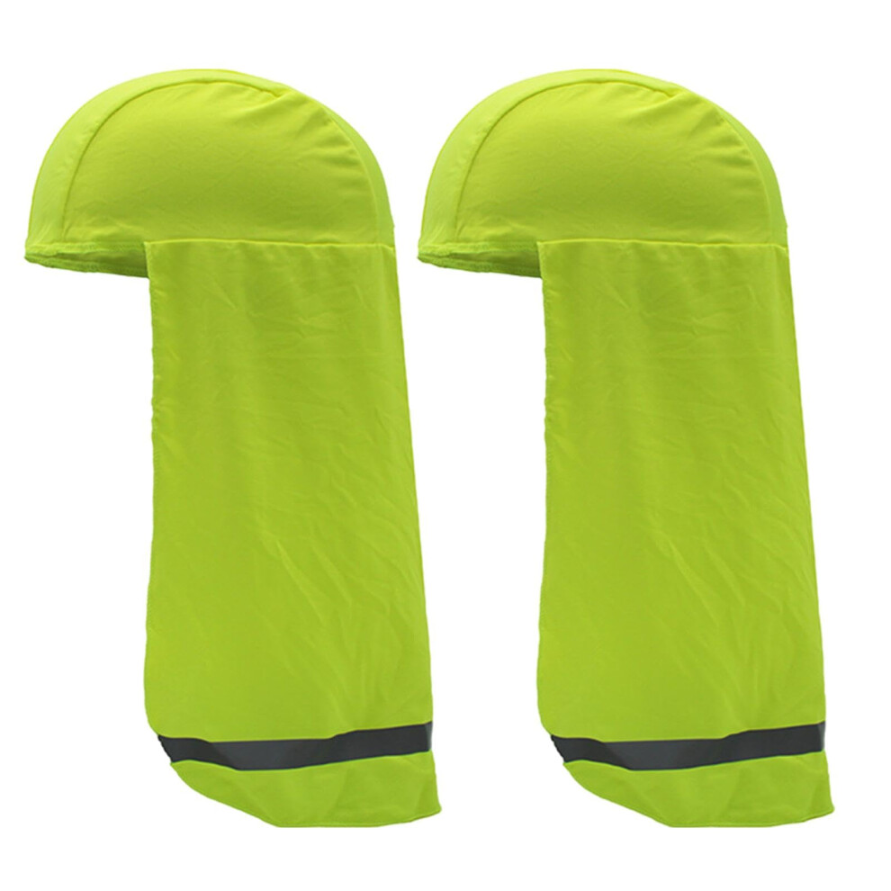 Protective Hood, Neck Guard With Reflective Strip Â Breathable Protective Covers, Quickdrying Neck Guard For Outdoor Activities, Bright Green. 9189345749612